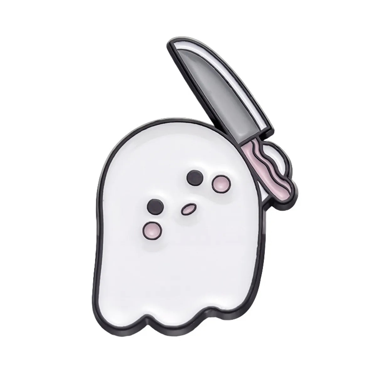 Cartoon Style Cute Ghost Alloy Stoving Varnish Women'S Brooches