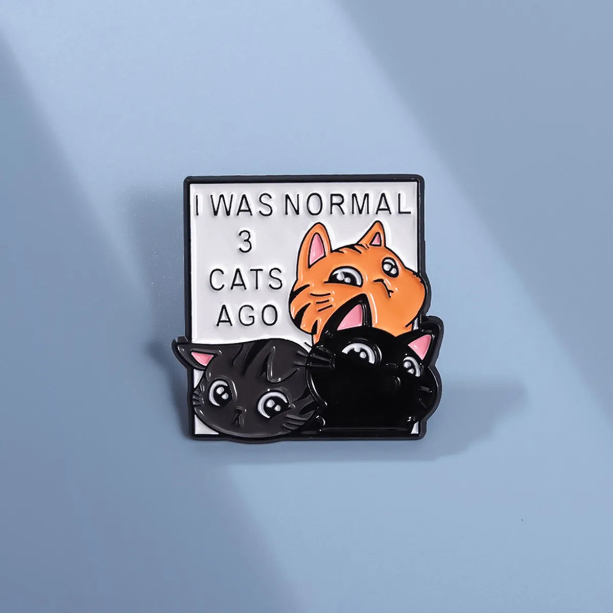 Cartoon Style Cute Letter Cat Alloy Plating Unisex Brooches