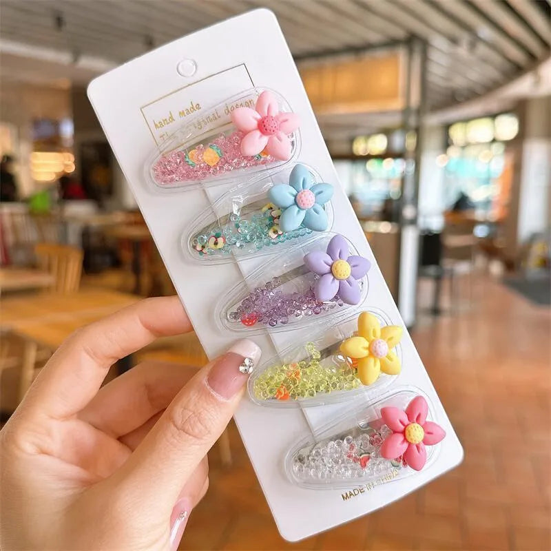 Cartoon Style Cute Rabbit Cartoon Fruit Plastic Sequins Hair Clip