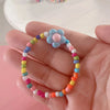 Cartoon Style Cute Star Flower Butterfly Plastic Wholesale Bracelets