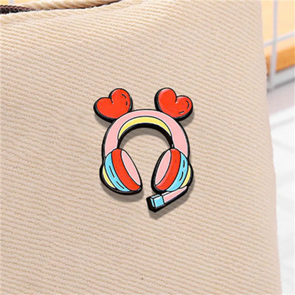 Cartoon Style Cute Sweet Color Block Alloy Unisex Brooches