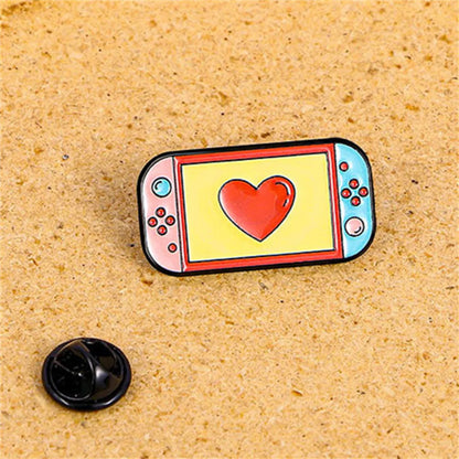 Cartoon Style Cute Sweet Color Block Alloy Unisex Brooches