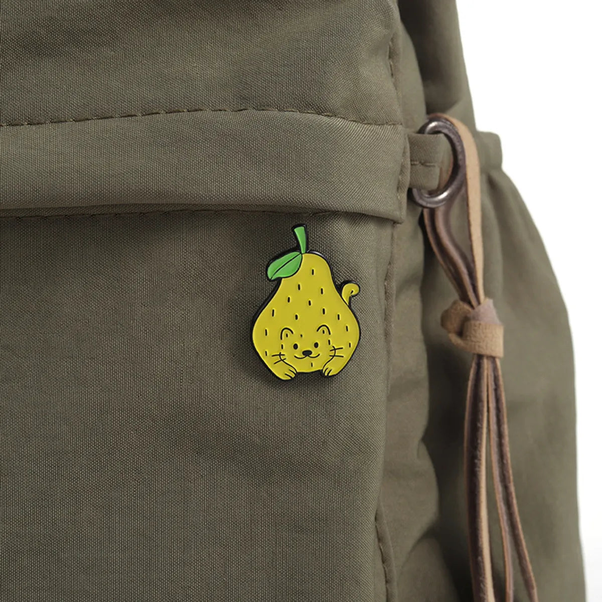 Cartoon Style Cute Sweet Fruit Strawberry Watermelon Zinc Alloy Plating Unisex Brooches