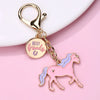 Cartoon Style Cute Sweet  Alloy Enamel K Gold Plated Bag Pendant Keychain