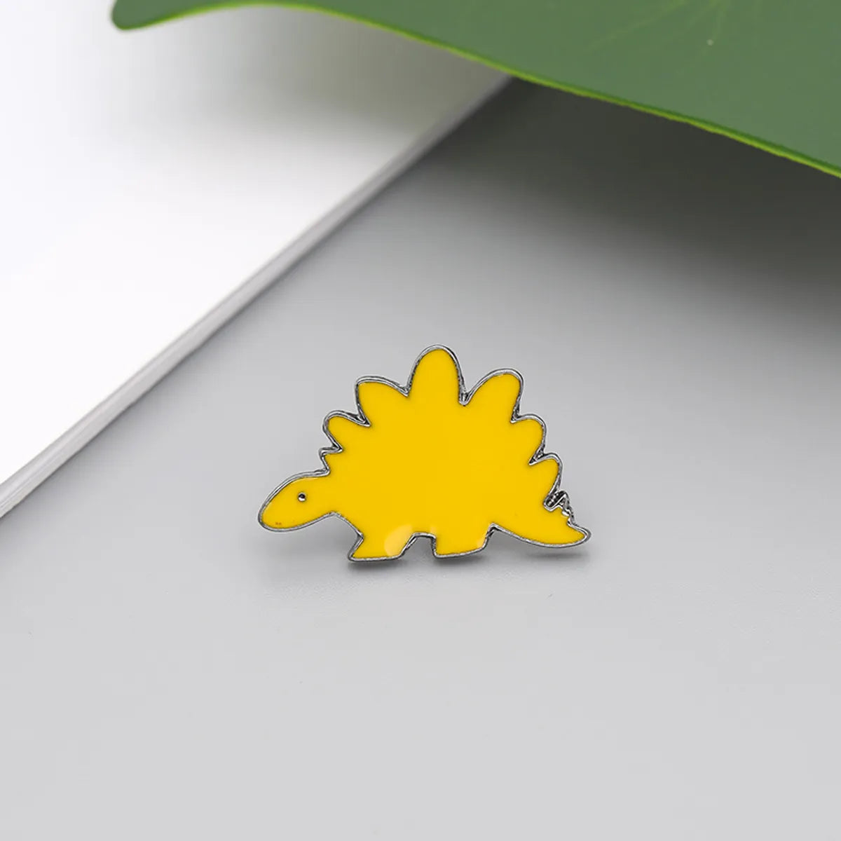 Cartoon Style Dinosaur Alloy Enamel Metal Unisex Brooches