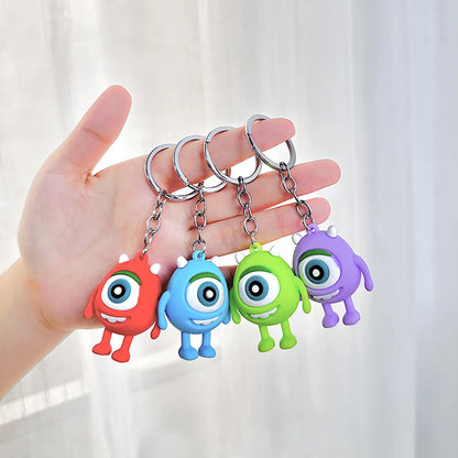 Cartoon Style Eye PVC Unisex Keychain