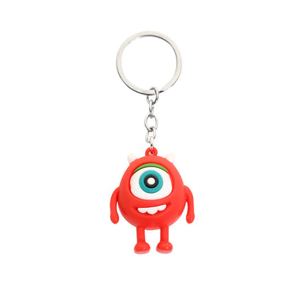 Cartoon Style Eye PVC Unisex Keychain