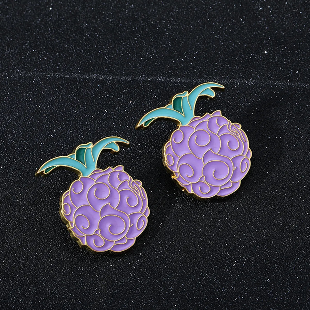 Cartoon Style Fruit Alloy Enamel Unisex Brooches