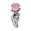 Cartoon Style Funny Rose Mushroom Skull Alloy Stamping Stoving Varnish Plating Unisex Brooches