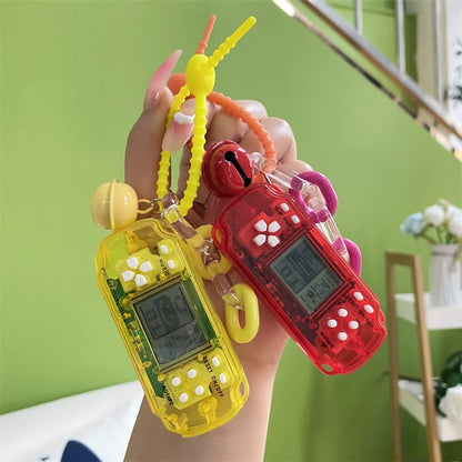 Cartoon Style Game Console Plastic Unisex Bag Pendant Keychain