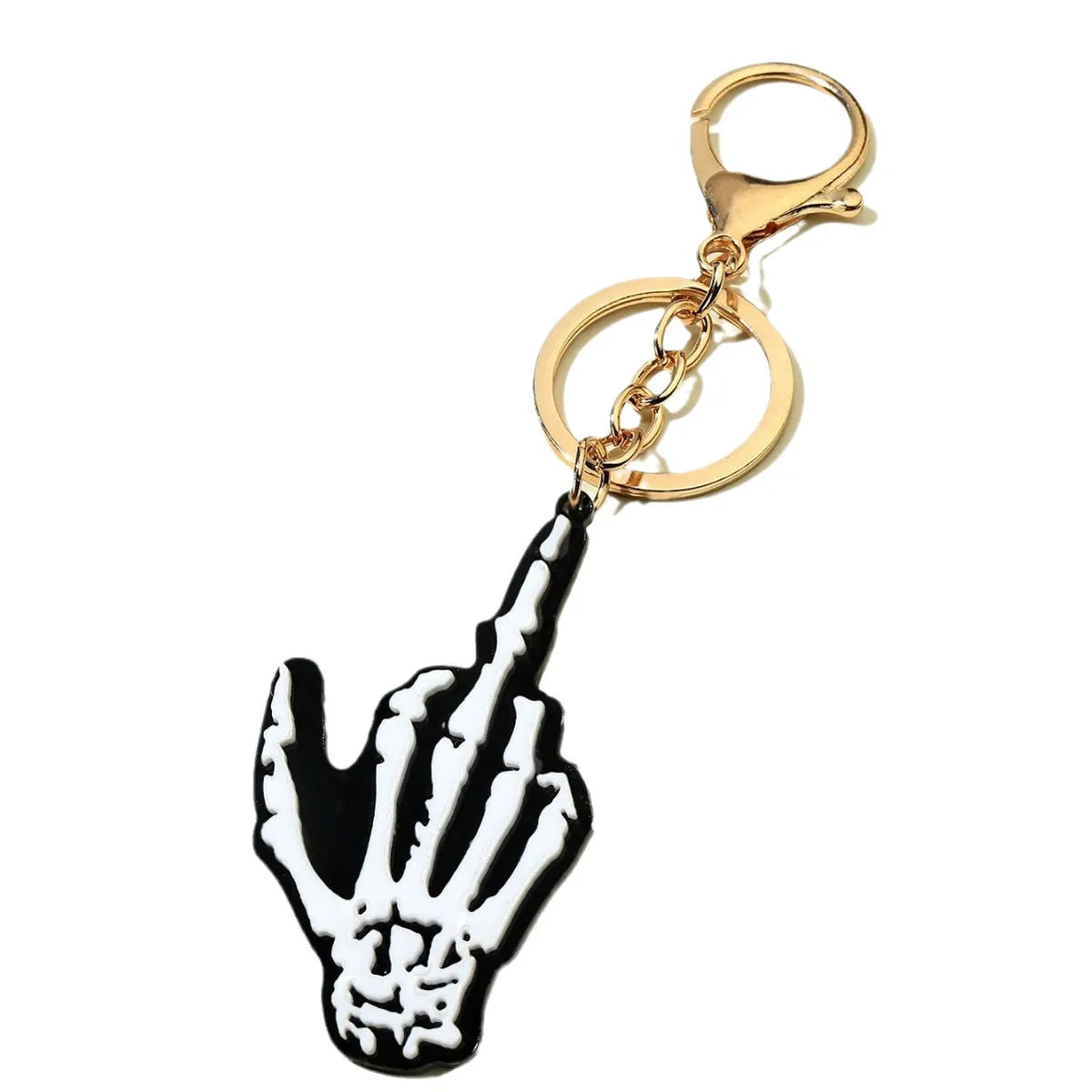 Cartoon Style Hand Arylic Halloween Unisex Bag Pendant Keychain