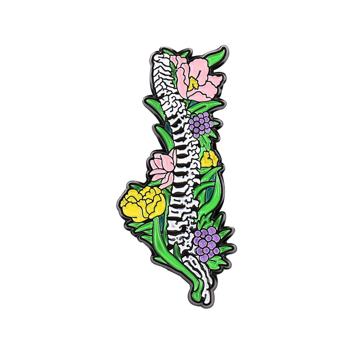 Cartoon Style Human Organ Alloy Plating Inlay Unisex Brooches