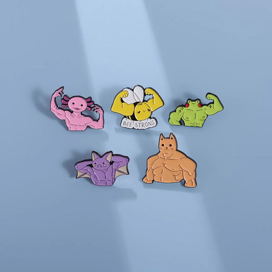 Cartoon Style IG Style Animal Zinc Alloy Plating Unisex Brooches