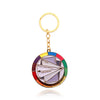 Cartoon Style Letter Color Block Alloy Unisex Keychain