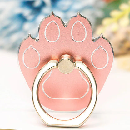 Cartoon Style Paw Print Aluminium Alloy Zinc Alloy Universal Phone Cases