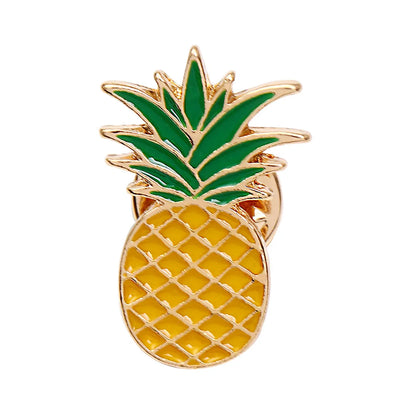 Cartoon Style Pine Alloy Enamel Unisex Brooches