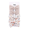 Cartoon Style Plaid Solid Color Bow Knot Cloth Hair Clip