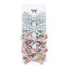 Cartoon Style Plaid Solid Color Bow Knot Cloth Hair Clip