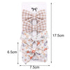 Cartoon Style Plaid Solid Color Bow Knot Cloth Hair Clip