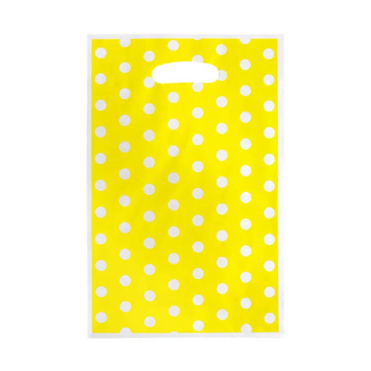 Cartoon Style Polka Dots Plastic Party Festival Gift Wrapping Supplies