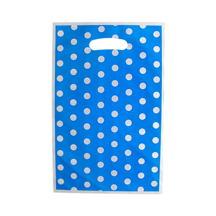 Cartoon Style Polka Dots Plastic Party Festival Gift Wrapping Supplies