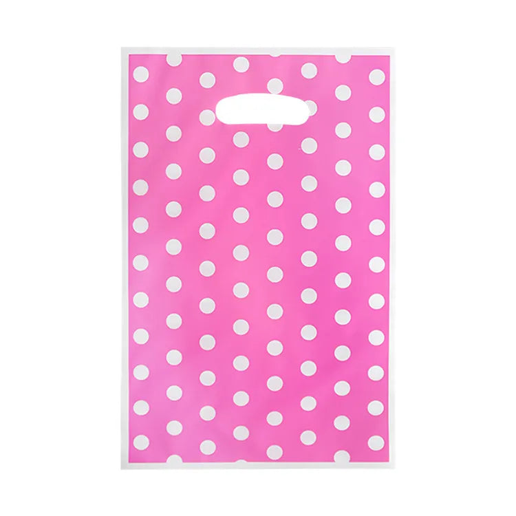 Cartoon Style Polka Dots Plastic Party Festival Gift Wrapping Supplies