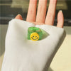 Cartoon Style Smile Face Resin Wholesale Rings