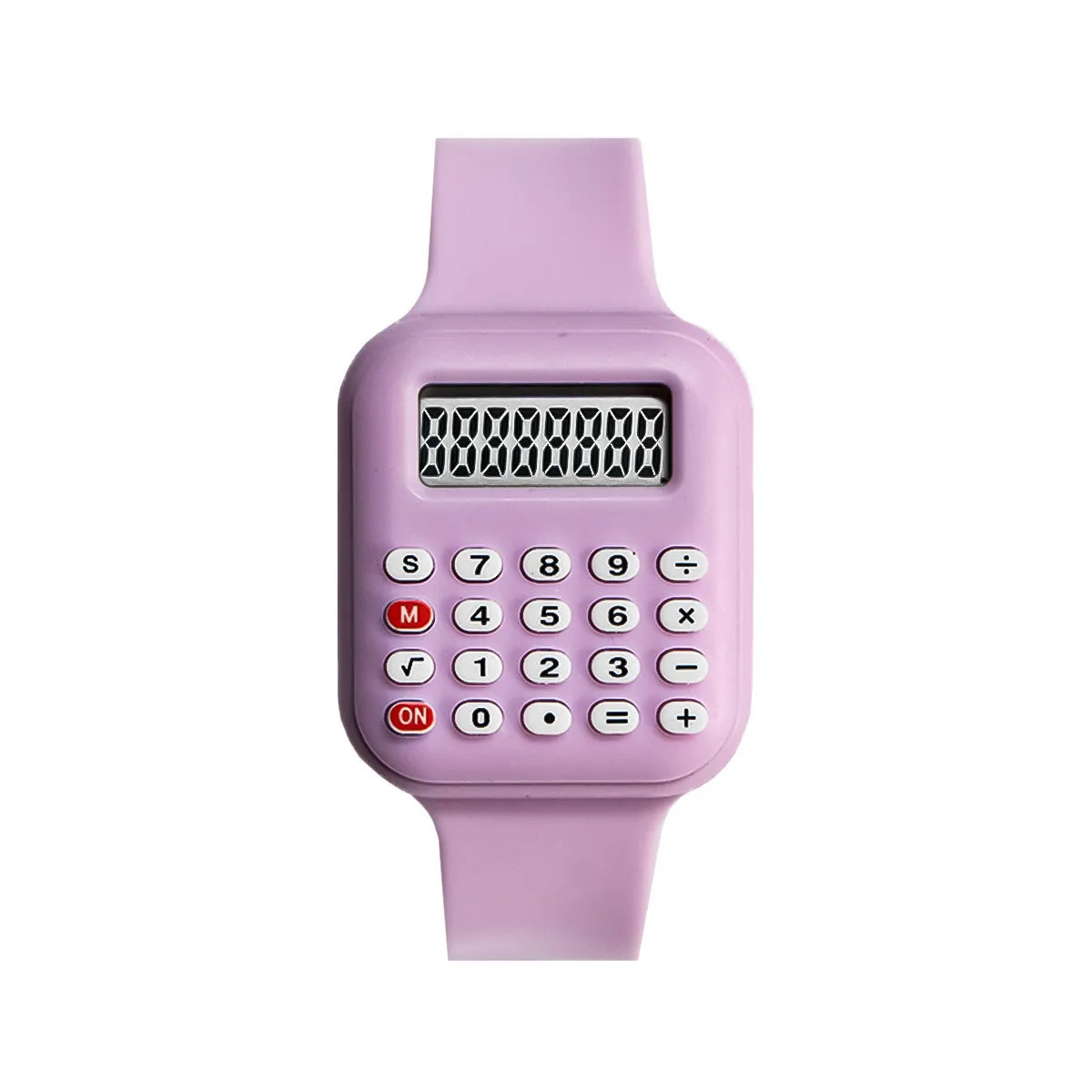 Cartoon Style Solid Color Electronic Kids Watches