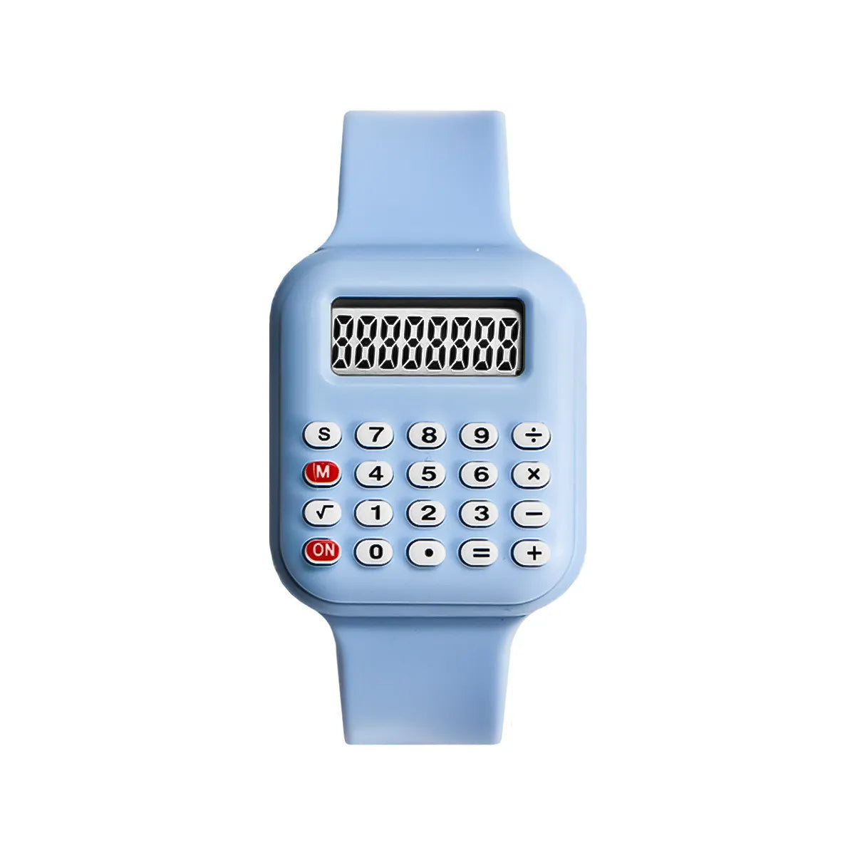 Cartoon Style Solid Color Electronic Kids Watches