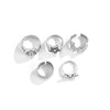 Cartoon Style Star Wings Skull Alloy Rings 5 Pieces