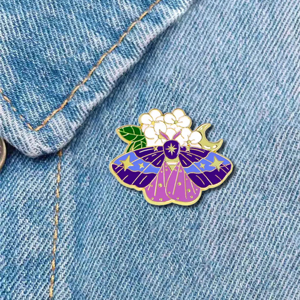 Cartoon Style Sweet Flower Butterfly Alloy Enamel Unisex Brooches