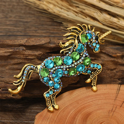 Cartoon Style  Alloy Inlay Artificial Gemstones Women'S Brooches