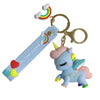Cartoon Style  Silica Gel Unisex Bag Pendant Keychain