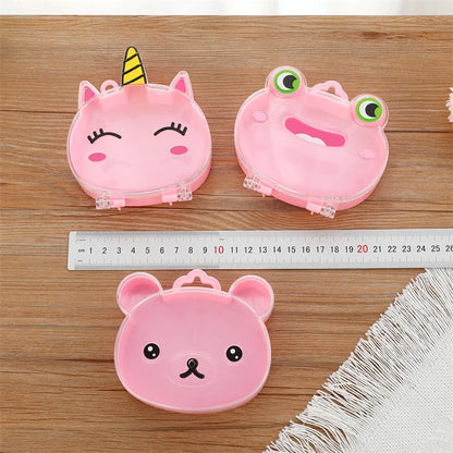 Cartoon  Frog Bear Shape Jewelry Storage Box