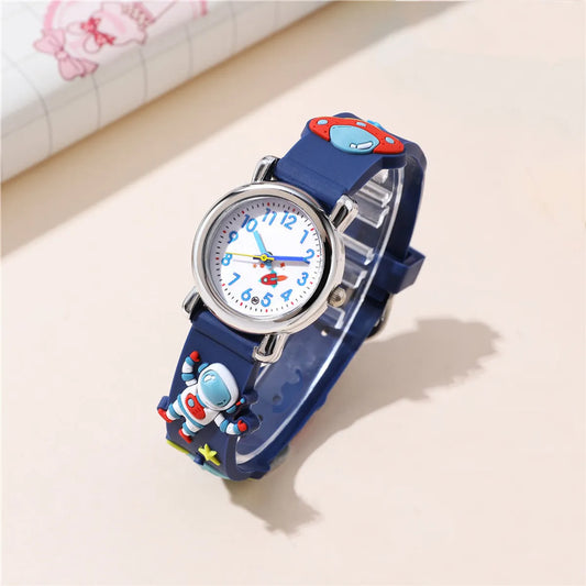 Casual Astronaut Buckle Quartz Kids Watches