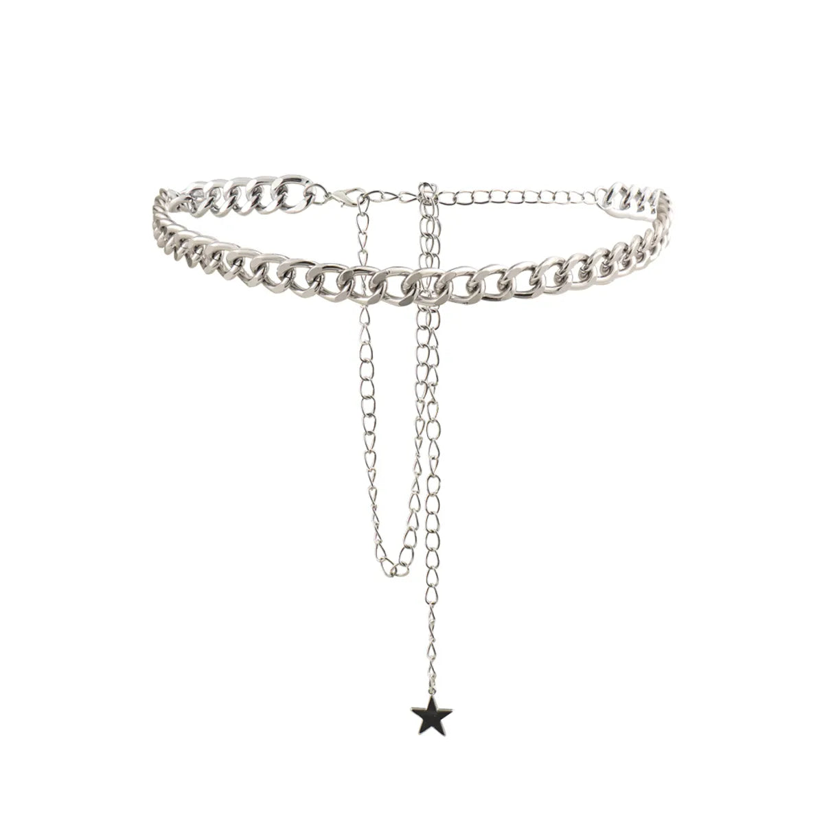 Casual Business Star Alloy Tassel Women's Waist Chain