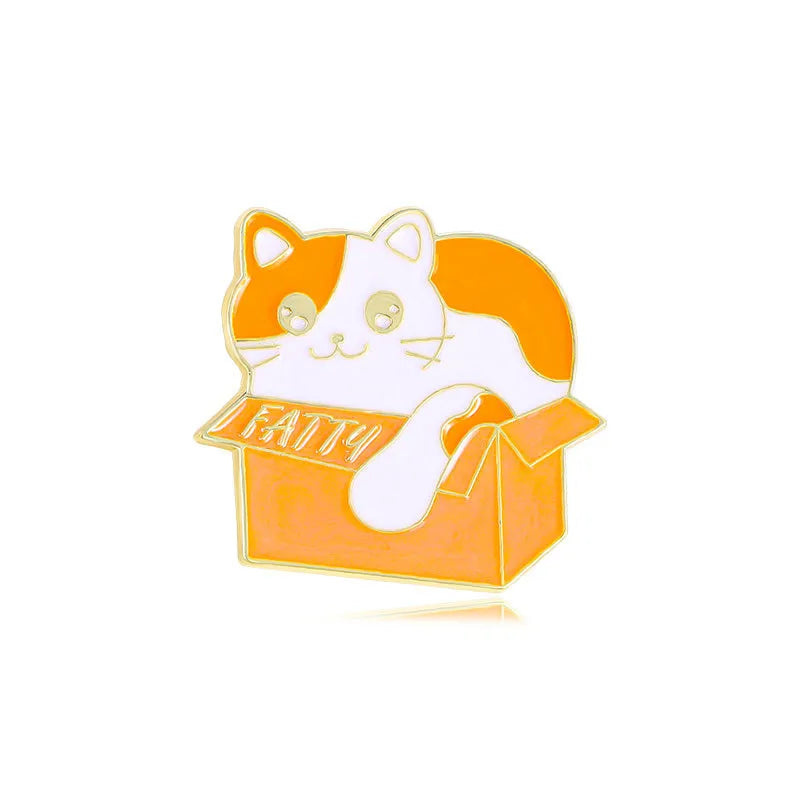 Casual Cartoon Style Animal Cat Alloy Unisex Brooches