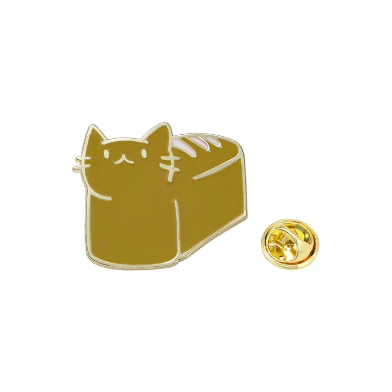 Casual Cartoon Style Animal Cat Alloy Unisex Brooches