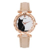 Casual Cat Buckle Quartz Women'S Watches