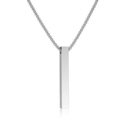 Casual Classic Style Cross Pistol Solid Color Alloy Plating Men'S Pendant Necklace