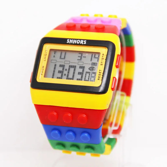 Casual Colorful Electronic Women'S Watches