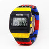 Casual Colorful Electronic Women'S Watches