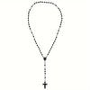 Casual Cross Alloy Women'S Long Necklace