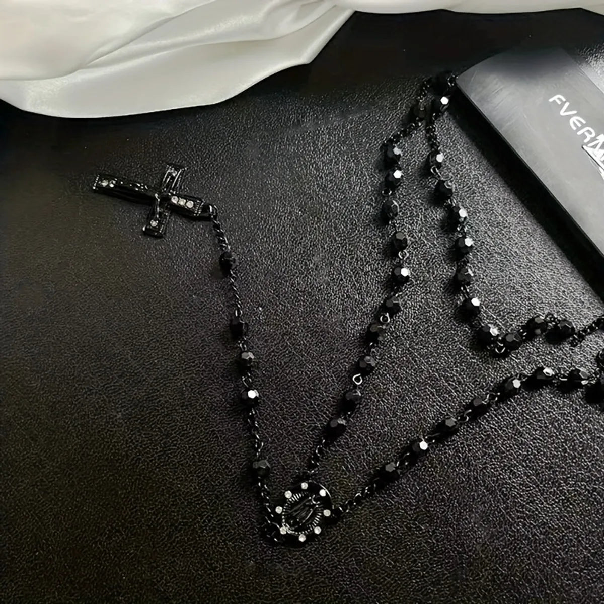 Casual Cross Alloy Women'S Long Necklace