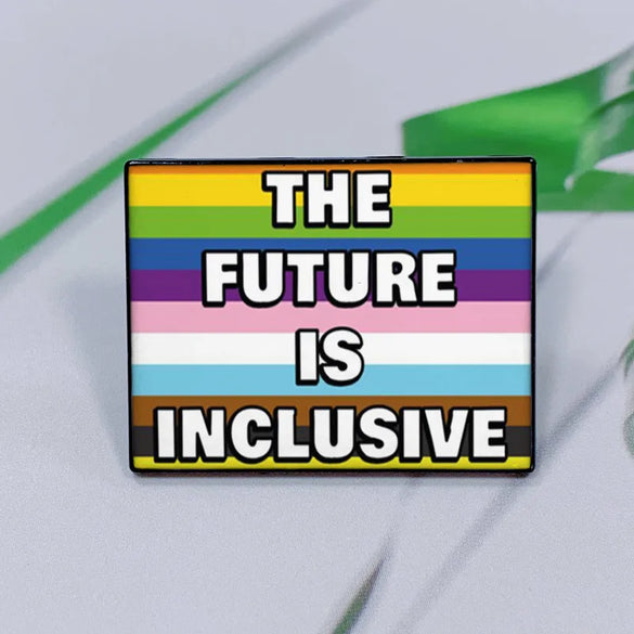 Casual Cute Cartoon Letter Color Block Alloy Women'S Brooches