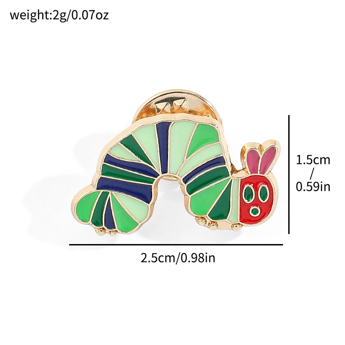 Casual Cute Cartoon Strawberry Alloy Enamel Unisex Brooches