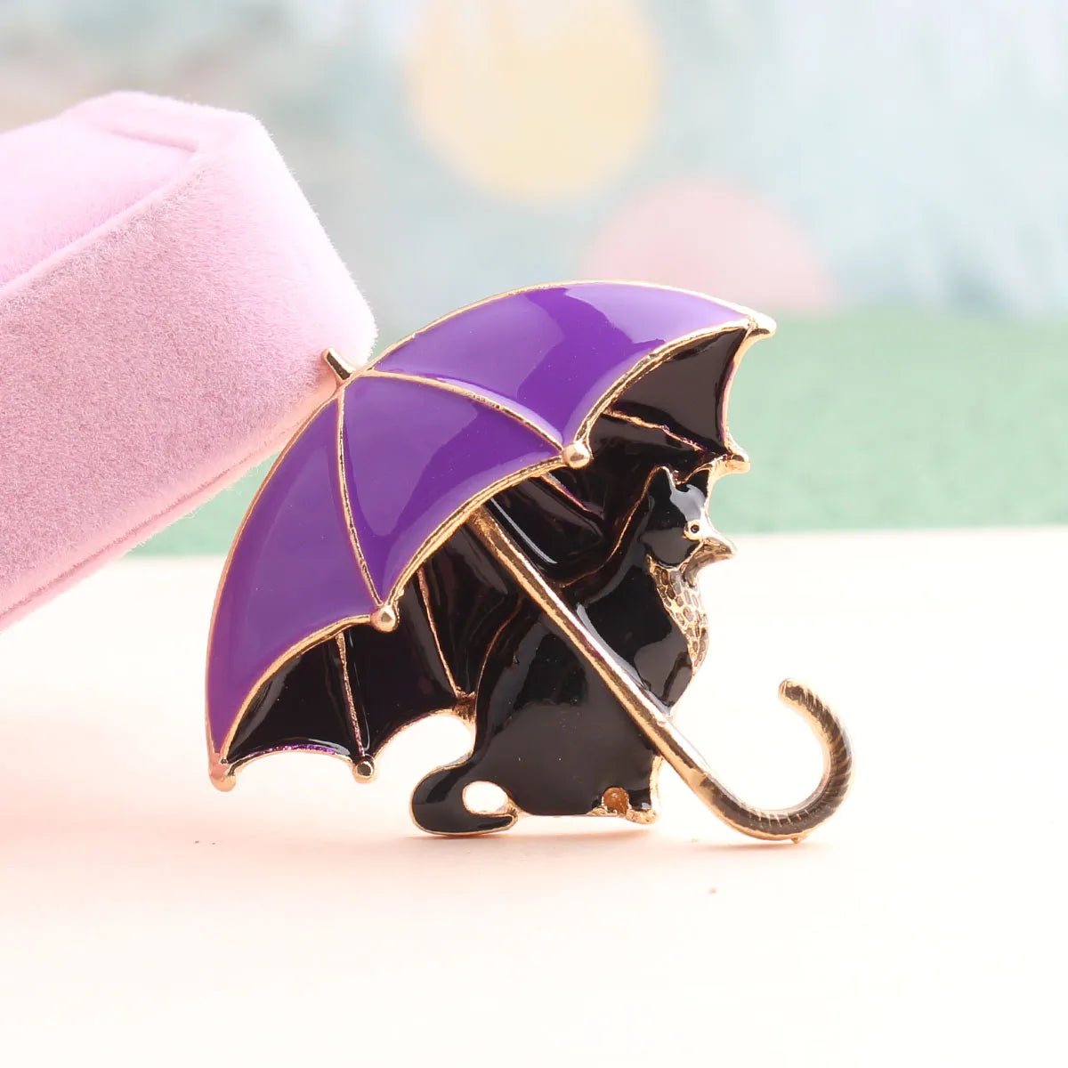 Casual Cute Cat Alloy Enamel Unisex Brooches