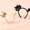 Women'S Casual Cute Cat Flannel Hair Band