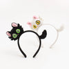 Women'S Casual Cute Cat Flannel Hair Band