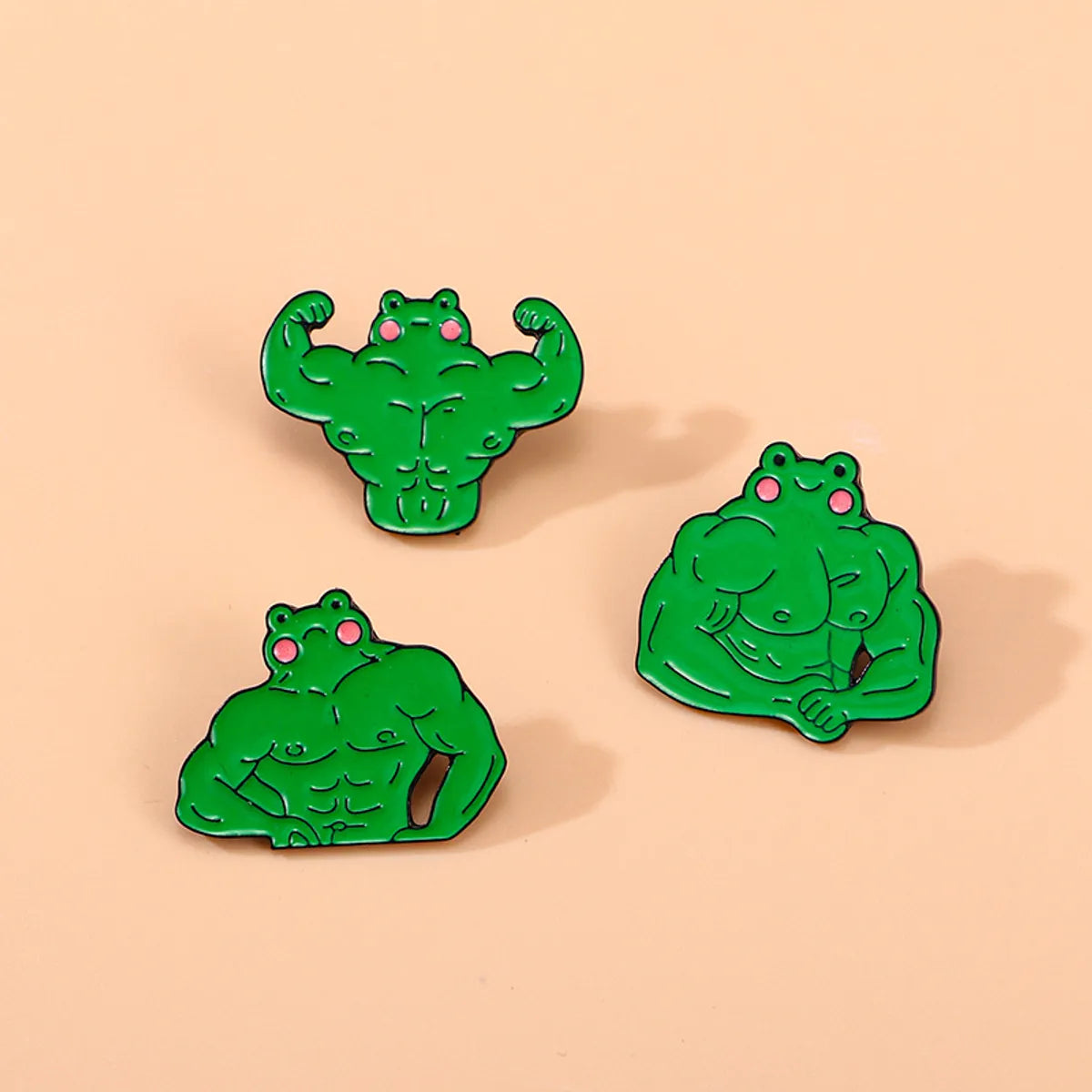 Casual Cute Frog Alloy Enamel Plating Unisex Brooches